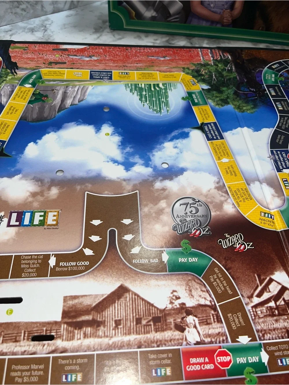 The Game of Life Wizard of Oz 75th Anniversary Collector's Edition - Green
